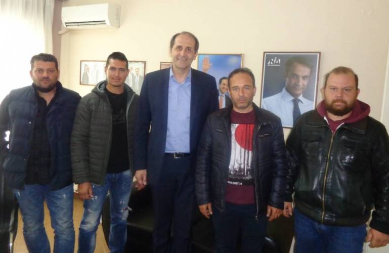 Συνάντηση Αγροτικού Συλλόγου Ημαθίας με τον βουλευτή Απόστολο Βεσυρόπουλο για φλέγοντα αγροτικά ζητήματα