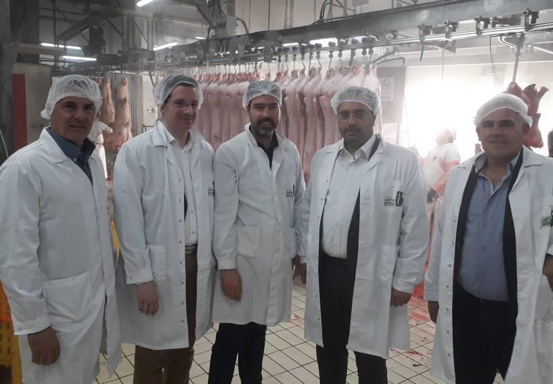 Επίσκεψη του Κώστα Βοργιαζίδη στο Βιομηχανικό Σφαγείο Βέροιας
