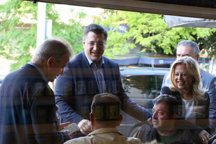 Επίσκεψη Απόστολου Τζιτζικώστα στο Δήμο Αλεξάνδρειας Ημαθίας