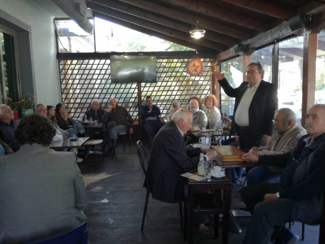 Προτεραιότητα στον Πολίτη: περιοδεία Αντώνη Μαρκούλη σε Τριπόταμο, Ράχη, Γεωργιανούς και Κουλούρα