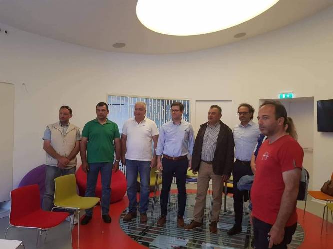 Επίσκεψη και συναντήσεις εργασίας του Υφυπουργού Μεταναστευτικής Πολιτικής Άγγελου Τόλκα στην Ημαθία