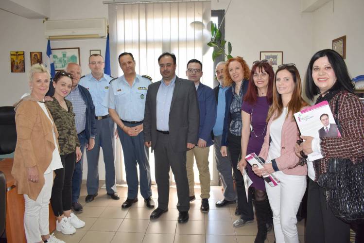Επίσκεψη του νέου Γενικού Περιφερειακού Αστυνομικού Διευθυντή Κεντρικής Μακεδονία στον Δήμαρχο Βέροιας