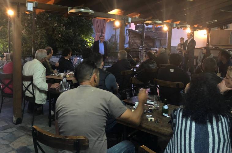 Προτεραιότητα στον Πολίτη: στη Φυτειά ο Αντώνης Μαρκούλης