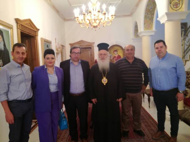Προτεραιότητα στον Πολίτη: επίσκεψη Αντώνη Μαρκούλη στον Μητροπολίτη