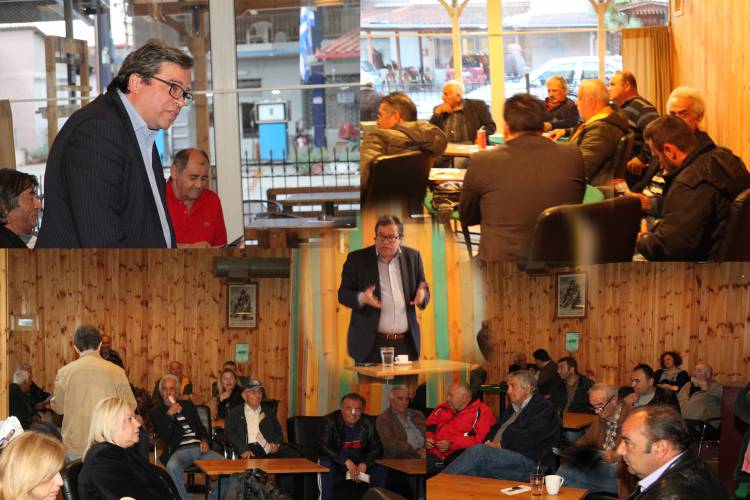 Προτεραιότητα στον Πολίτη: επίσκεψη Αντώνη Μαρκούλη σε Λυκογιάννη και Ν. Νικομήδεια
