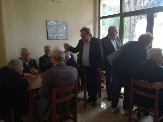 Στα Πιέρια περιόδευσε ο Αντώνης Μαρκούλης