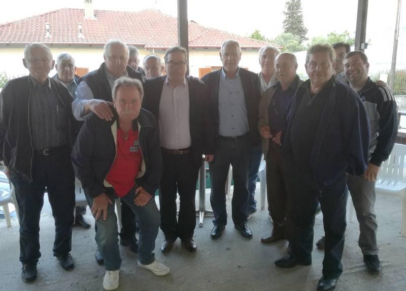 Επίσκεψη Αντώνη Μαρκούλη στον Τρίλοφο