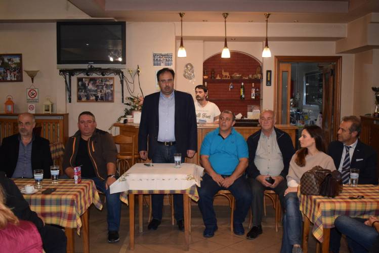 Δημόσιο Διάλογο με κατοίκους της Συκιάς και των Παλατιτσίων πραγματοποίησε ο Κ. Βοργιαζίδης