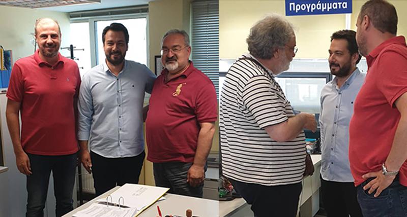 O Τάσος Μπαρτζώκας σε ΟΑΕΔ και ΟΑΕΕ Βέροιας – Επίσκεψη σε Α.Σ. ΕΡΜΗΣ και βιομηχανία “Alexander” – Περιοδεία σε Αγ. Γεώργιο, Τρίλοφο και Φυτειά