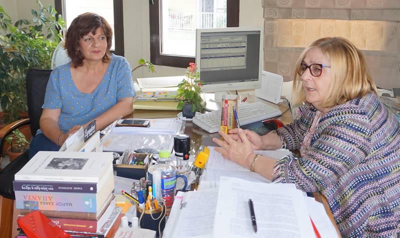 Στο Κέντρο Υγείας και στον ΕΦΚΑ Βέροιας η Φρόσω Καρασαρλίδου