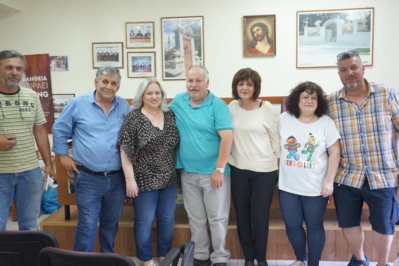 Τα προβλήματα των ελεύθερων επαγγελματιών και εμπόρων συζήτησε η Φρόσω Καρασαρλίδου με τις διοικήσεις τους