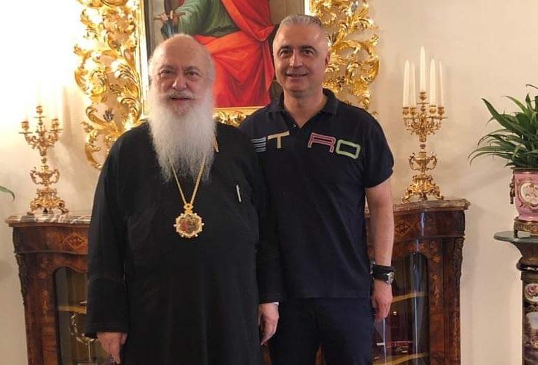 Τον Μητροπολίτη επισκέφθηκε ο Λάζαρος Τσαβδαρίδης