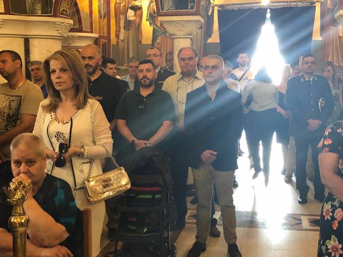 Στις εκδηλώσεις για τους απόστρατους της Αστυνομίας ο Λάζαρος Τσαβδαρίδης