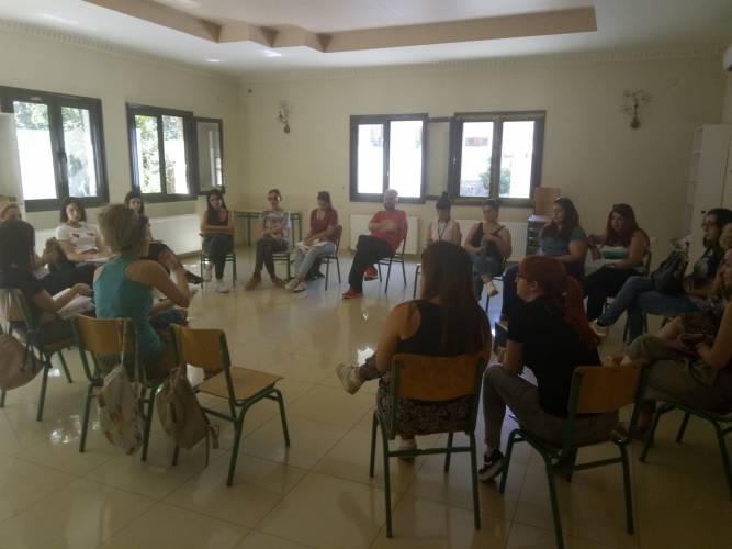 Συνάντηση φορέων στο Camp προσφύγων