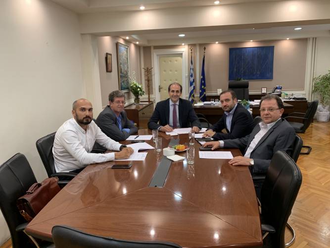 Συνάντηση ΟΕΕ με Υφυπουργό Φορολογικής Πολιτικής Απόστολο Βεσυρόπουλο