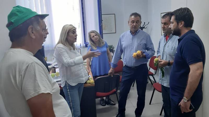 Στον ΕΛΓΑ ο Τάσος  Μπαρτζώκας και αντιπροσωπεία αγροτών – Συνάντηση και με τον αντιπεριφερειάρχη Ημαθίας