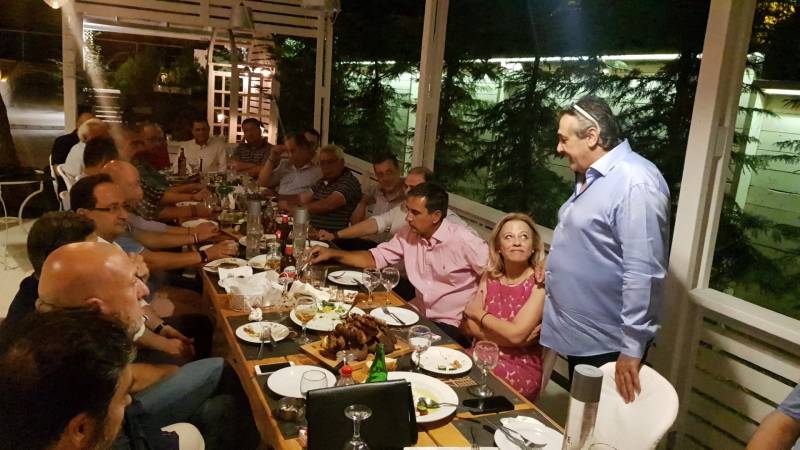 Συνάντηση με επιχειρηματίες είχε η Νίκη Καρατζιούλα