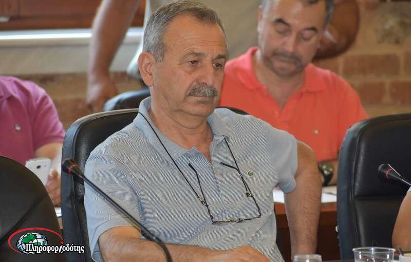 Μόνο δημοτικός σύμβουλος την επόμενη διετία ο Θανάσης Σιδηρόπουλος