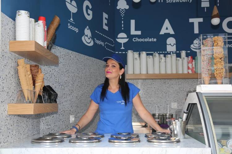 Τρίγωνο Gelato: Η πιο δροσερή γωνιά στο κέντρο της πόλης (φωτογραφίες)