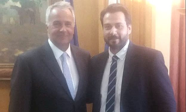 Συνάντηση του βουλευτή Τάσου Μπαρτζώκα με τον Υπουργό Αγροτικής Ανάπτυξης