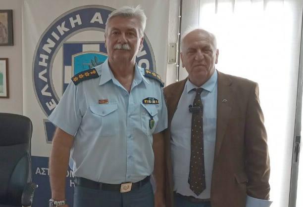 Με τον πρόεδρο του Δικηγορικού Συλλόγου συναντήθηκε ο Αστυνομικός Διευθυντής