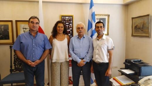 Συνάντηση του προέδρου Ελληνικού Ερυθρού Σταυρού με το Περιφερειακό Συμβούλιο της Νάουσας