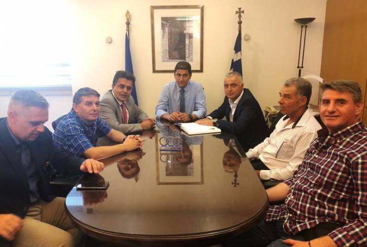 Στον Αυγενάκη με την Ελληνική Ομοσπονδία Τετράθλου ο Τσαβδαρίδης