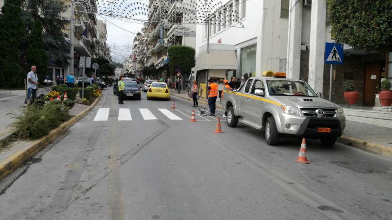 Δράσεις καλλωπισμού και διαγράμμισης διαβάσεων στην Βέροια