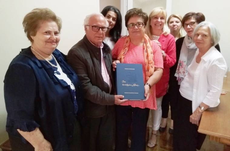 Επίσκεψη του εκπροσώπου της Ελληνικής Κοινότητας του Τορόντο Μιχάλη Μουρατίδη στον «Έρασμο»