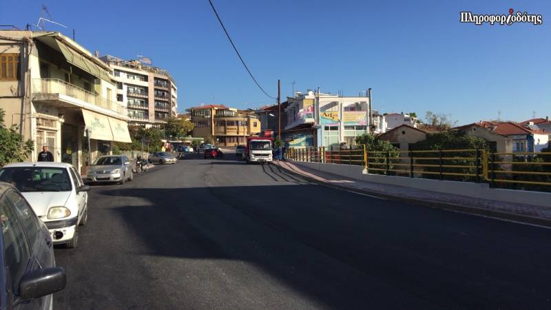 Βέροια: Ολοκληρώθηκε η διαπλάτυνση της Πιερίων
