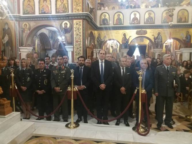 Η Αστυνομία τίμησε τον προστάτη της “Άγιο Αρτέμιο”