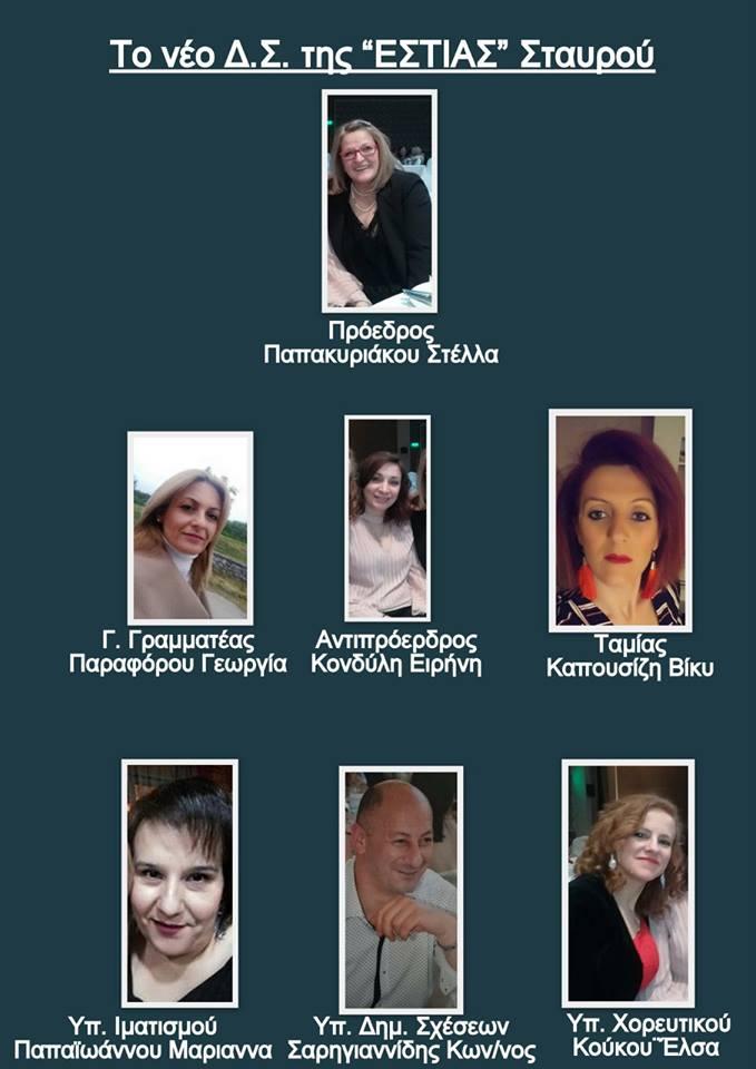 Νέο ΔΣ στην “Εστία” Σταυρού