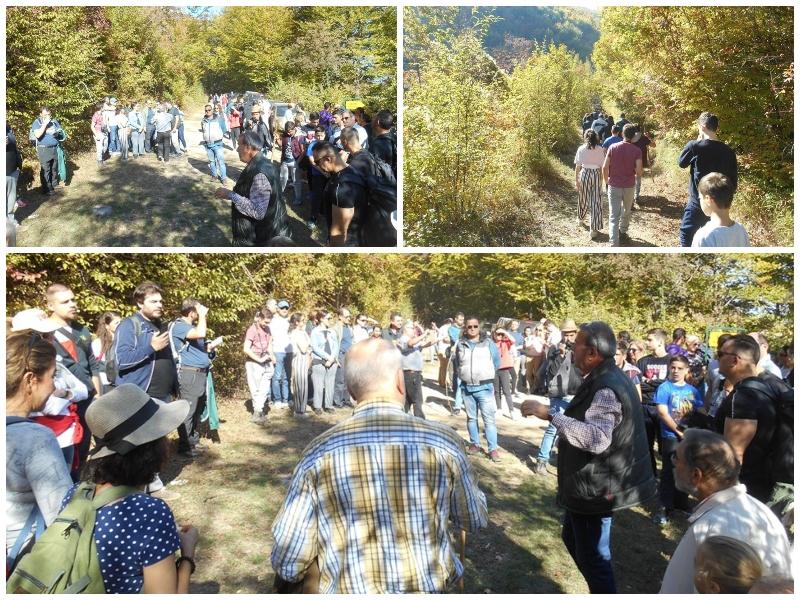 Βάθρες Μεταμόρφωσης & Γαλαρία Ποίησης, στο Βέρμιο