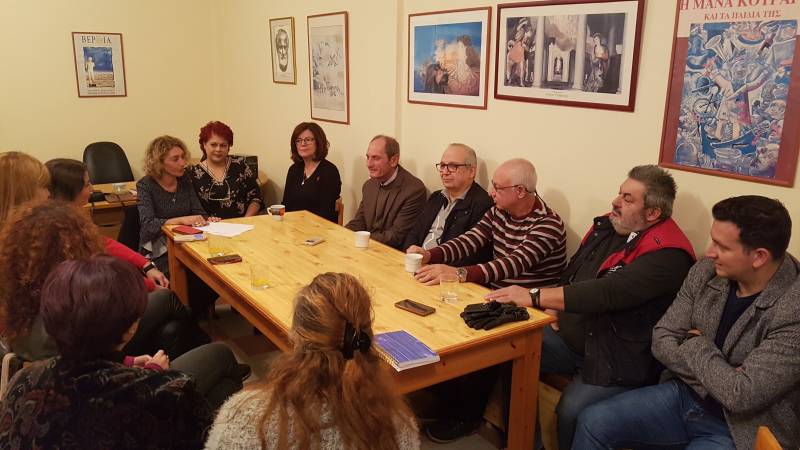Το νέο διοικητικό συμβούλιο στον αθλητικό σύλλογο ΑμεΑ “Αιγές”