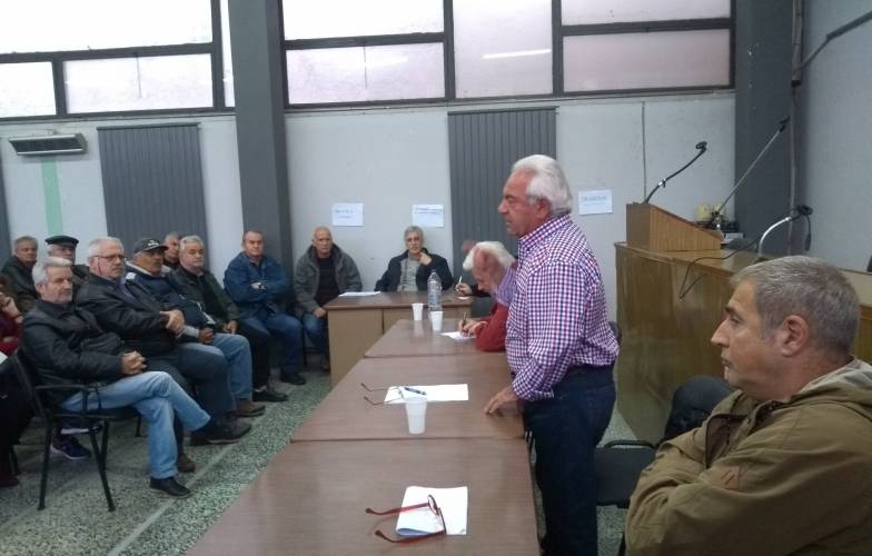 Περιφερειακή σύσκεψη συνταξιούχων στη Νάουσα εν όψει συλλαλητηρίου
