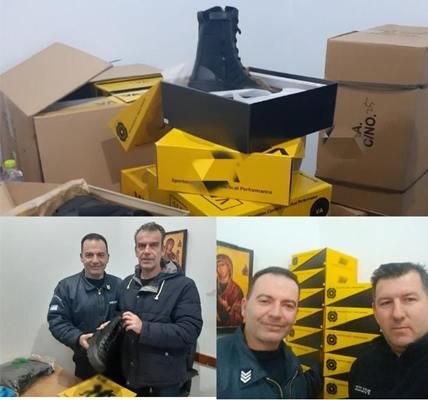 Δωρεά εξοπλισμού σε στελέχη της ΕΛ.ΑΣ.