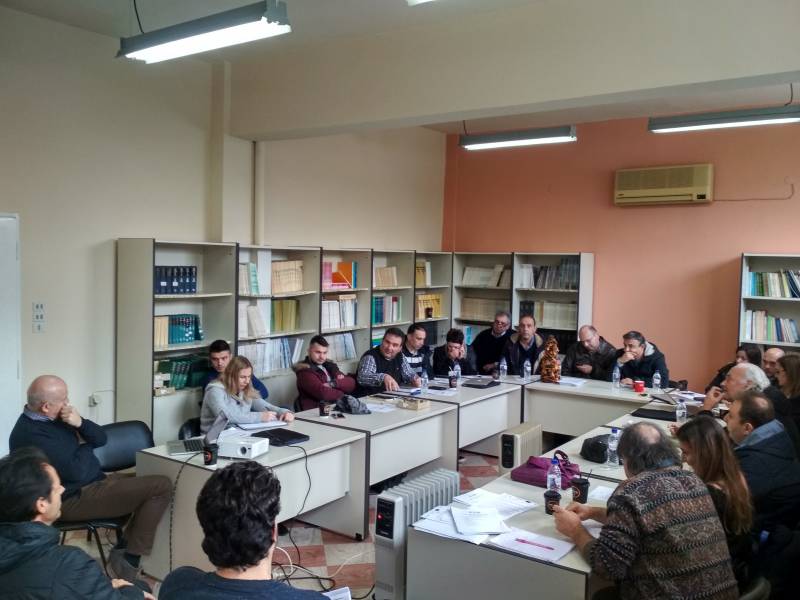 Συνάντηση φορέων στο Τμήμα Φυλλοβόλων Οπωροφόρων Δένδρων στα πλαίσια του έργου FF-IPM