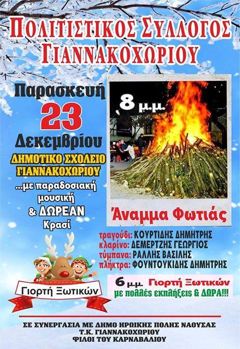 Η αναβίωση του εθίμου Κόντε στο Γιαννακοχώρι