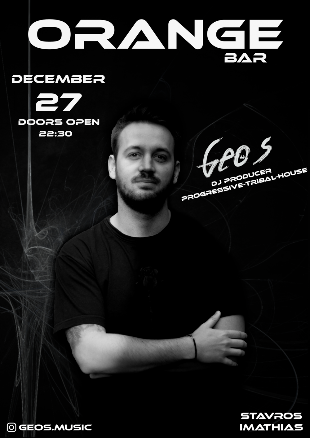 House Party με τον Geo S στο Orange Bar στο Σταυρό
