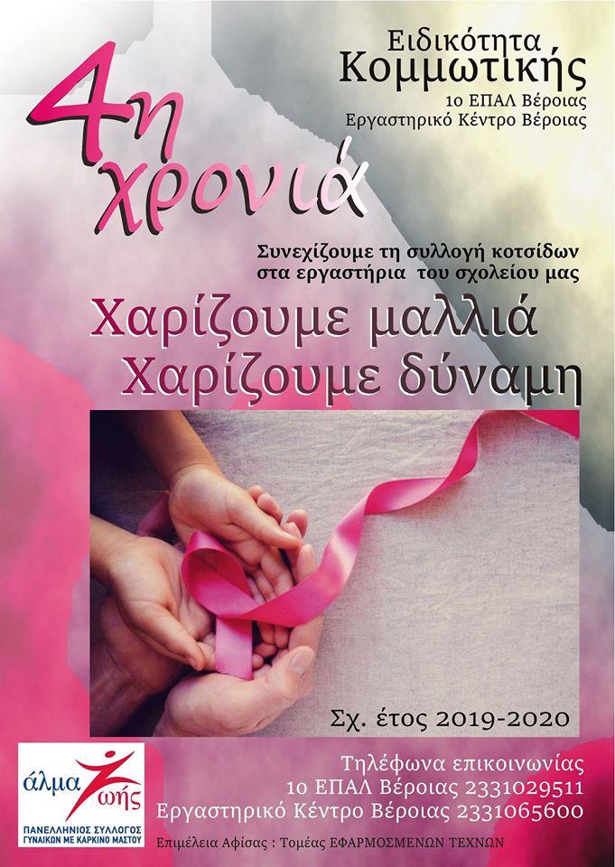 Οι μαθητές του ΕΠΑΛ θα συγκεντρώσουν κοτσίδες για καλό σκοπό