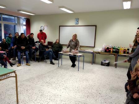 Tο ΣΔΕ Νάουσας έκοψε την βασιλόπιτα