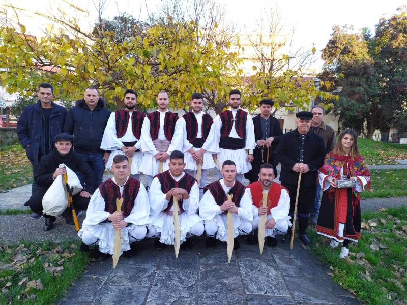 Το έθιμο Λογκατζάρια αναβίωσε ο Σύλλογος Δασκιωτών Βέροιας (φωτογραφίες, βίντεο)