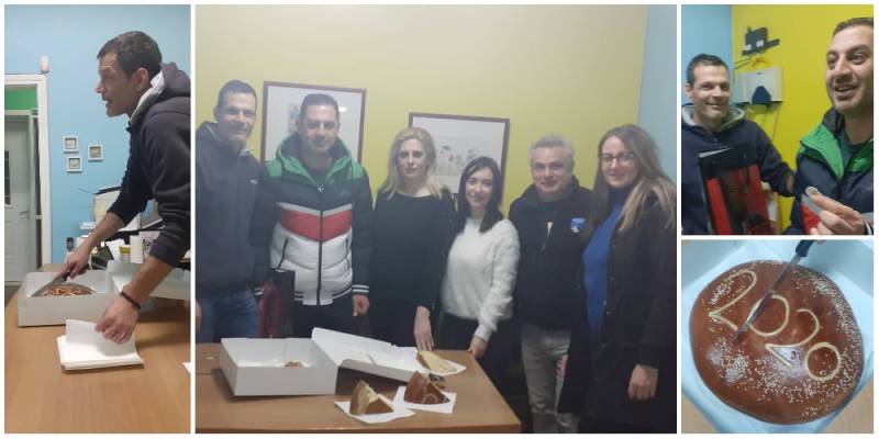 Την βασιλόπιτα έκοψε το ΔΣ του ΔΗ.ΒΡΕ.ΣΤΑ