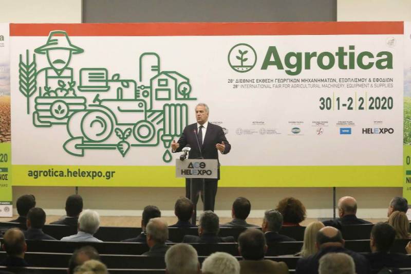 Ο Μάκης Βορίδης εγκαινίασε την 28η Agrotica – «Καλλιεργούμε το Αύριο, Σήμερα»