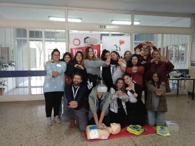 ΕΠΑΛ Βέροιας: Έφηβοι εκπαιδευτές στην βασική υποστήριξη ζωής