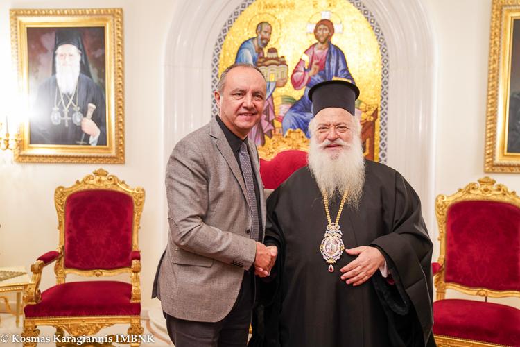 Ο Υφυπουργός Μακεδονίας-Θράκης Θεόδωρος Καράογλου επισκέφθηκε τον Μητροπολίτη
