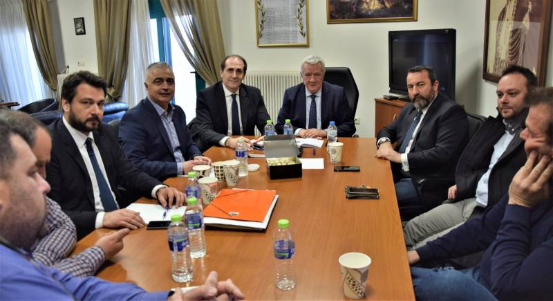 Σύσκεψη με θέμα την Επαναλειτουργία του Εργοστασίου της Ελληνικής Βιομηχανίας Ζάχαρης στο Πλατύ