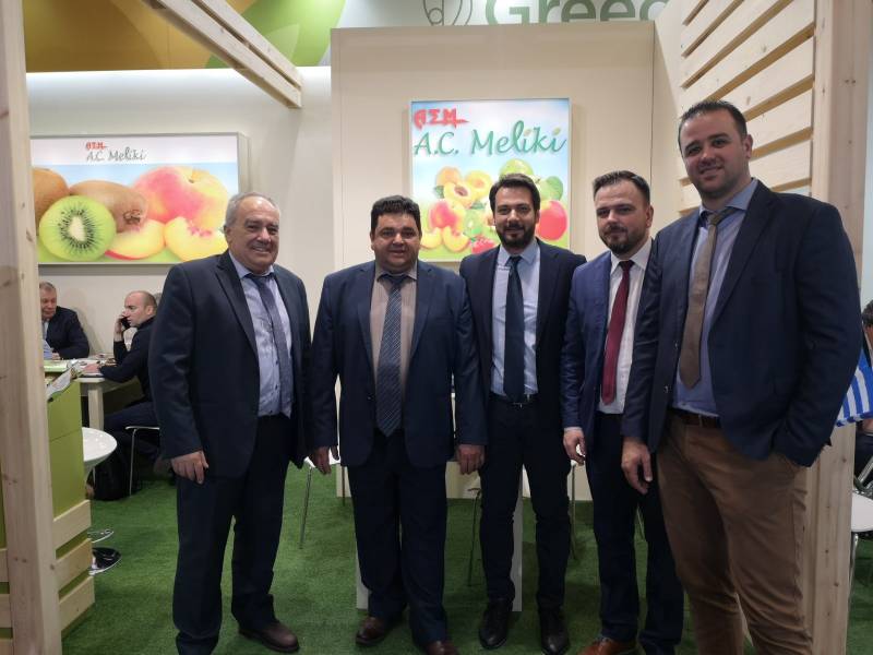 Στην έκθεση Fruit Logistica ο βουλευτής Τάσος Μπαρτζώκας