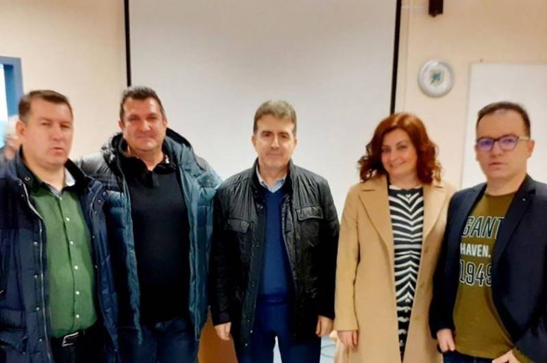Συνάντηση με τον Υπουργό Μ. Χρυσοχοΐδη είχαν στην Βέροια οι συνοριοφύλακες