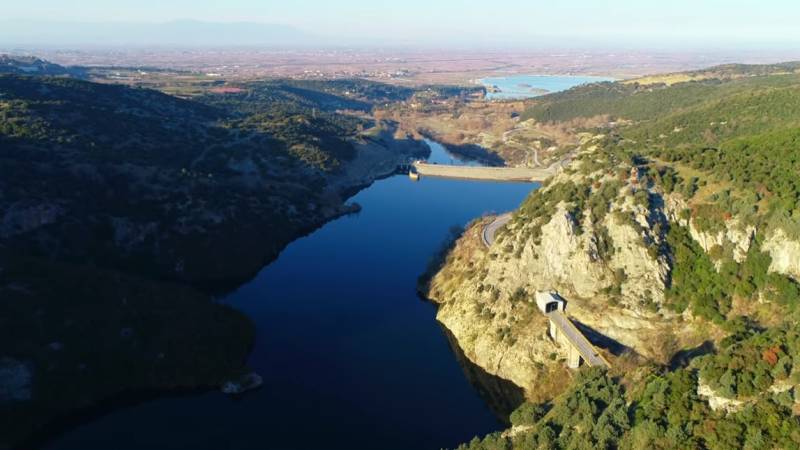 Ο Αλιάκμονας από ψηλά (βίντεο)